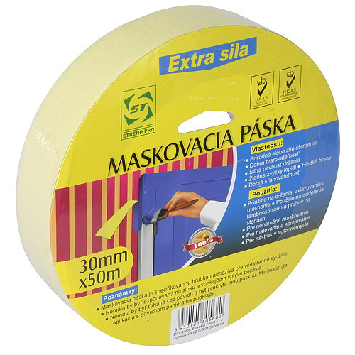 Strend Pro maszkoló szalag 25 mm, L-25 m