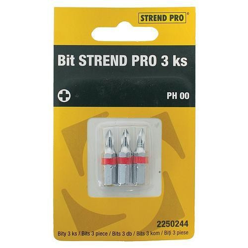 Strend Pro PH2 bitkészlet, 3 db-os