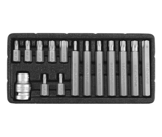 Bitkészlet biztonsági TORX 15 részes