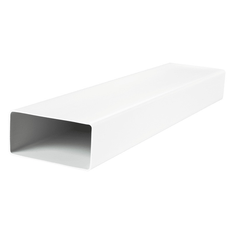 PVC 110x55mm Szögletes légcsatorna 1.5m hosszban